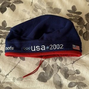 2002 USA Olympic ROOTS Beret Hat NEW